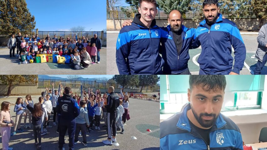 Το Δημοτικό Σχολείου Βαθυλάκκου επισκέφτηκε αντιπροσωπεία της ομάδας του Ιωνικού