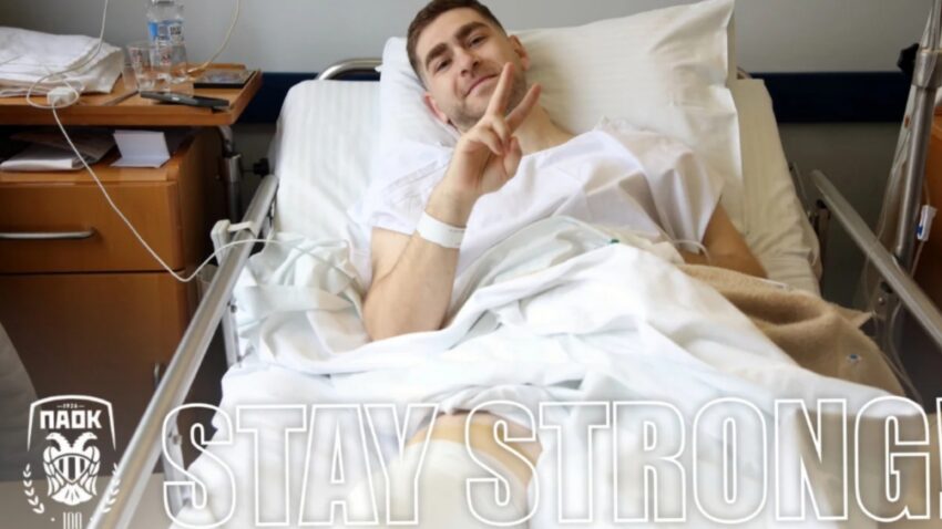 Σε επιτυχημένη επέμβαση πρόσθιου χιαστού υποβλήθηκε ο Ηλίας Μαντώς του ΠΑΟΚ Κοίλων Κοζάνης